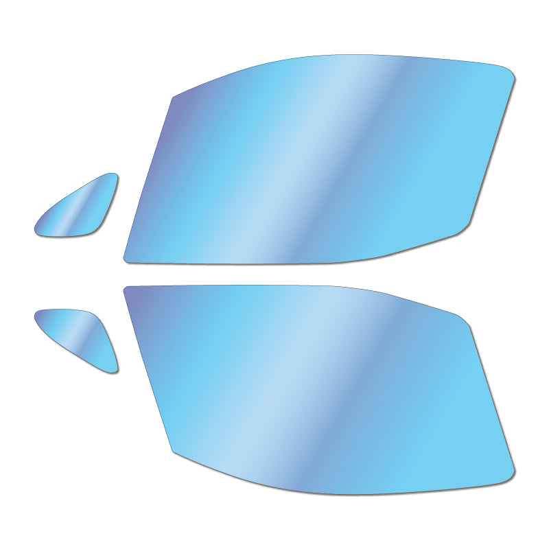 遮熱機能付 オーロラフィルム(ゴーストタイプ) 透過率81%  ニッサン NV200 バネット  (VM20/M20)カット済みカーフィルム フロントドアセット オーロラタイプ ゴーストタイプ(発色仕様) 断熱フィルム