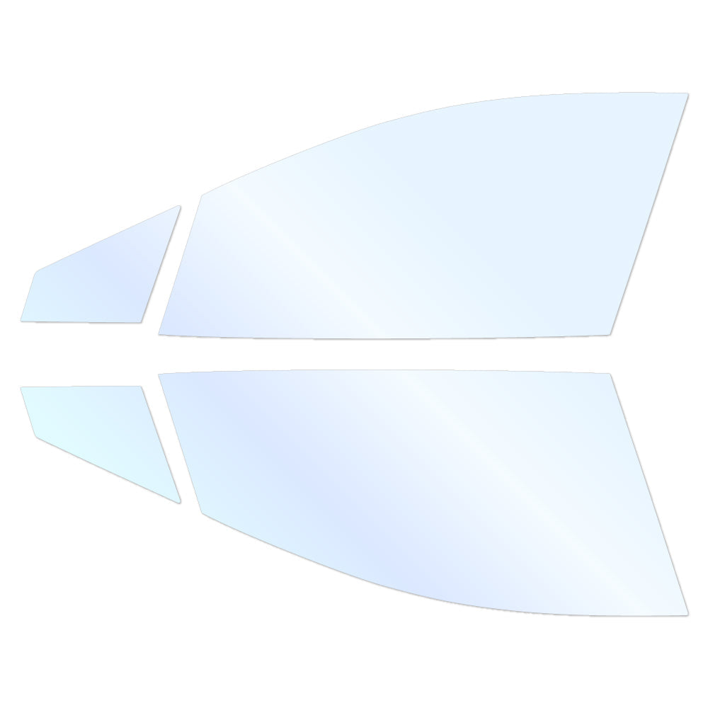 オーロラフィルム (アイスブルー91) 遮熱フィルム 透過率90.5% スバル インプレッサスポーツ (GT2/GT3/GT6/GT7)  カット済みカーフィルム フロントドアセット オーロラタイプ ゴーストタイプ ホログラフィック