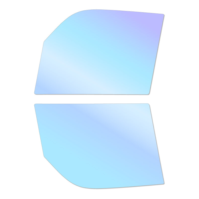 遮熱機能付 オーロラフィルム(ゴーストタイプ) 透過率81%  スバル  サンバーバン / ディアスワゴン  (S700B/S710B) カット済みカーフィルム フロントドアセット オーロラタイプ ゴーストタイプ(発色仕様) 断熱フィルム