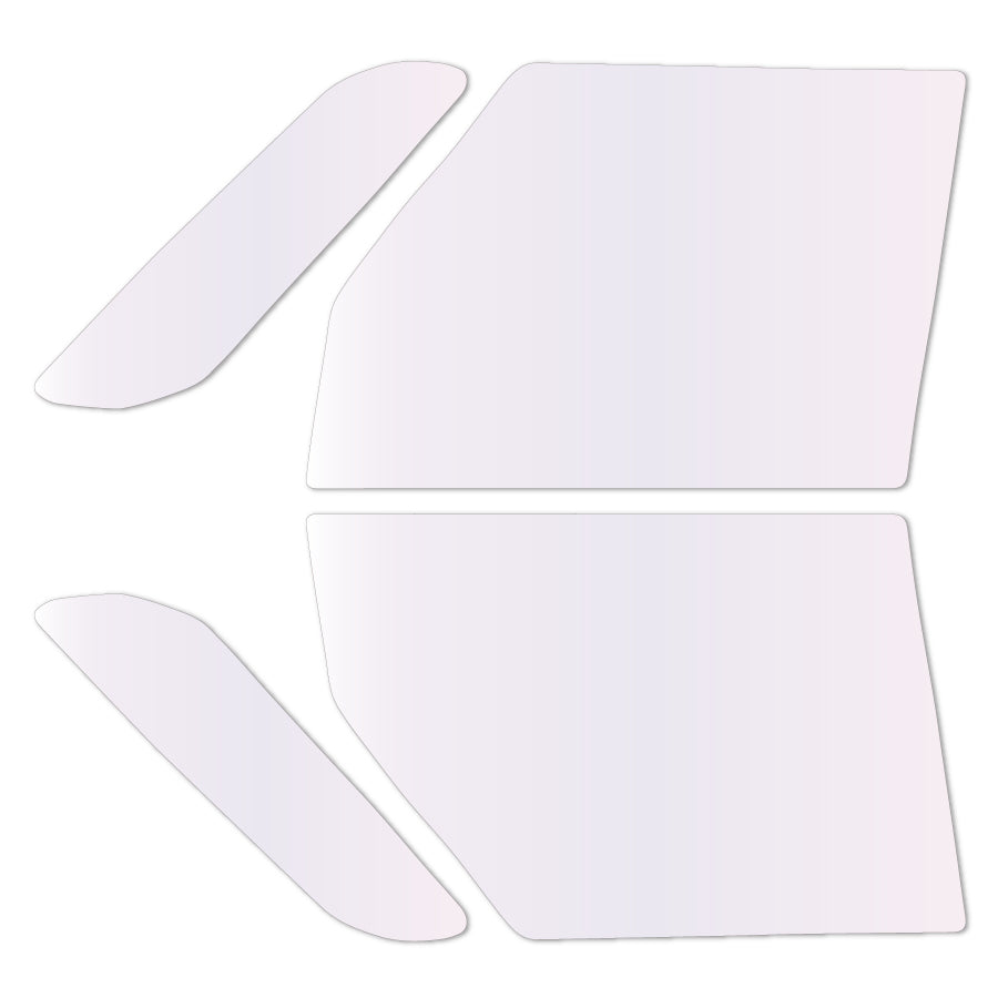 遮熱機能付 オーロラフィルム(サイレントタイプ) 透過率85% スズキ パレット (MK21) カット済みカーフィルム フロントドアセット オーロラタイプ ゴーストタイプ(サイレント) 断熱フィルム