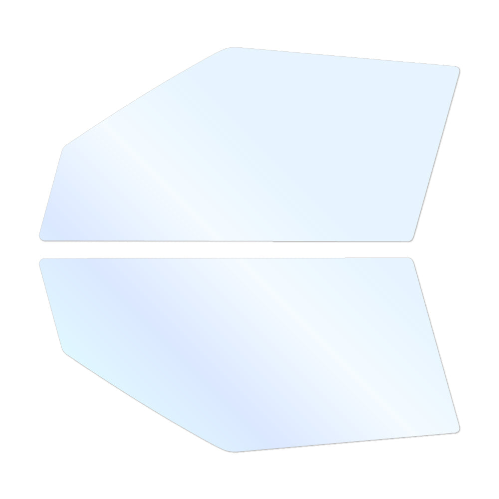 オーロラフィルム (アイスブルー91) 遮熱フィルム 透過率90.5% スズキ スイフト (ZC72S/ZD72S) カット済みカーフィルム フロントドアセット オーロラタイプ ゴーストタイプ ホログラフィック