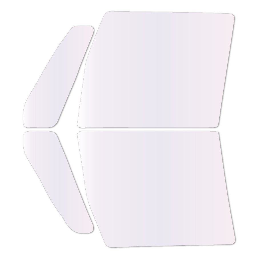 遮熱機能付 オーロラフィルム(サイレントタイプ) 透過率85% ホンダ N-BOX(エヌボックス) (JF1/JF2) カット済みカーフィルム フロントドアセット オーロラタイプ ゴーストタイプ 断熱フィルム