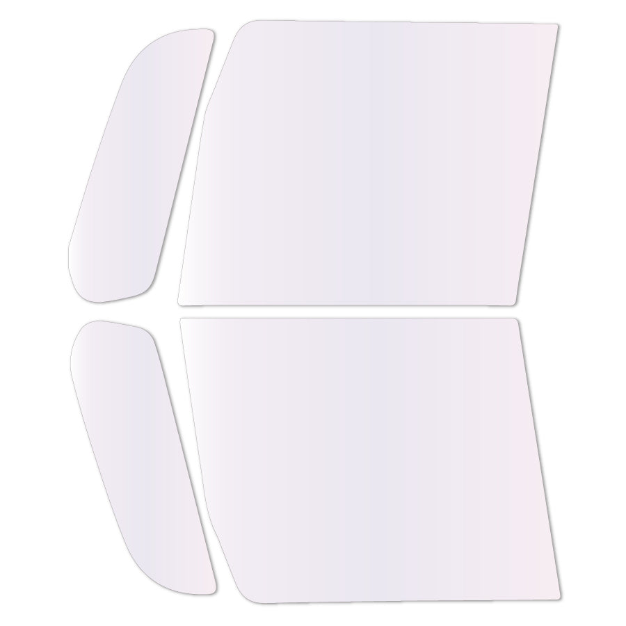 遮熱機能付 オーロラフィルム(サイレントタイプ) 透過率85% ホンダ N-BOX(エヌボックス) (JF3/JF4) カット済みカーフィルム フロントドアセット オーロラタイプ ゴーストタイプ 断熱フィルム