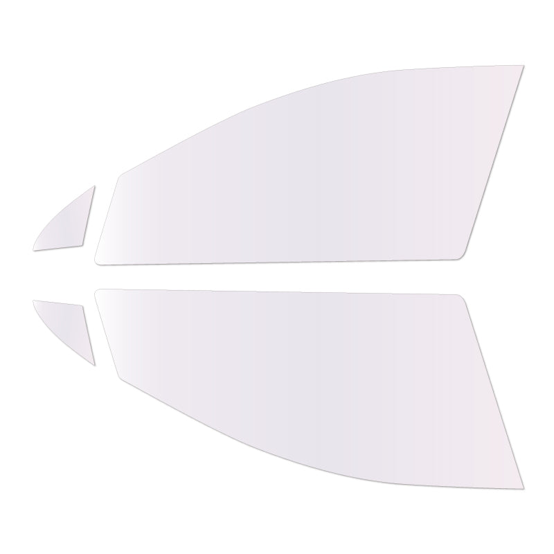 遮熱機能付 オーロラフィルム(サイレントタイプ) 透過率85% フォルクス・ワーゲン パサート B8 セダン (3CCZE/3CCHH/3CDFC) カット済みカーフィルム フロントドアセット オーロラタイプ ゴーストタイプ 断熱フィルム
