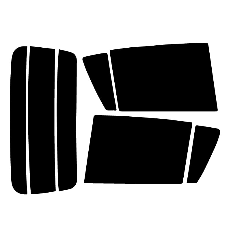 【ノーマルスモーク (ハードコートフィルム) 】 ダイハツ ブーン (M300S・301S・310S・312S) カット済みカーフィルム リアセット スモークフィルム