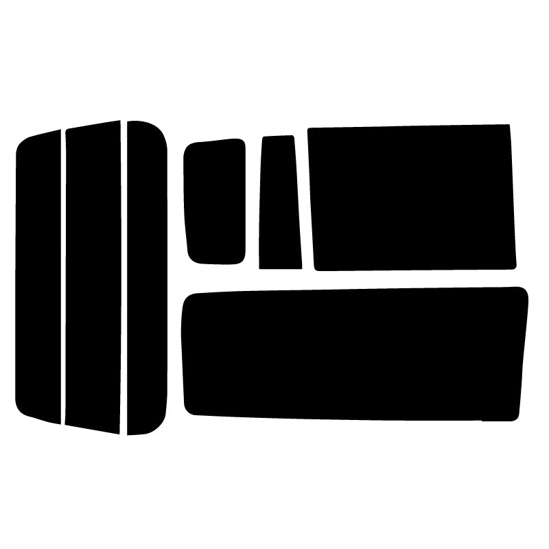 【ノーマルスモーク (ハードコートフィルム) 】 ホンダ  S-MX  (RH1・2) カット済みカーフィルム リアセット スモークフィルム