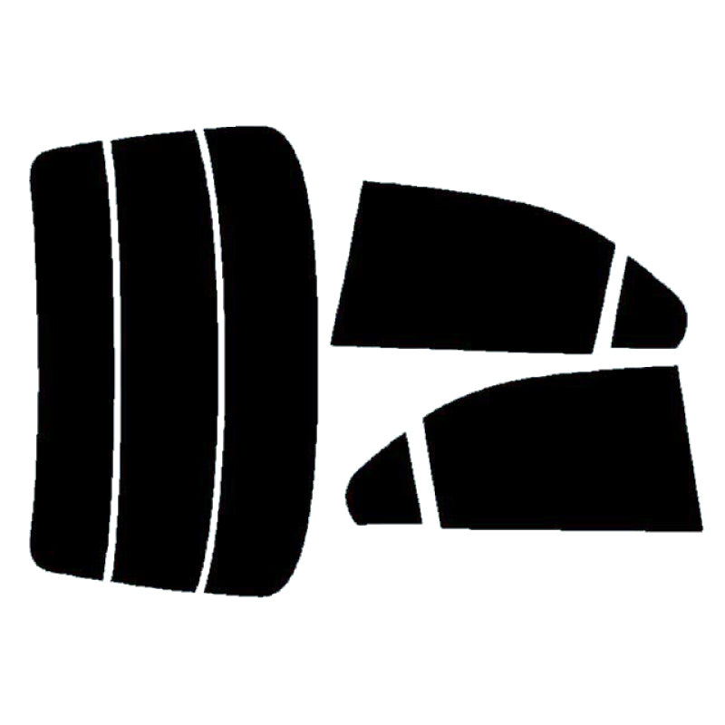 【ノーマルスモーク (ハードコートフィルム) 】 ホンダ アコードセダン (CL7・8・9) カット済みカーフィルム リアセット スモークフィルム