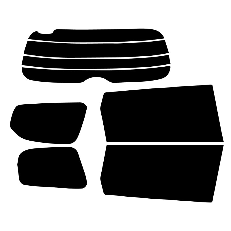 プラススモーク(原着ハードコートタイプ)  ホンダ   オデッセイ (RB3/RB4)カット済みカーフィルム リアセット スモークフィルム 車検対応