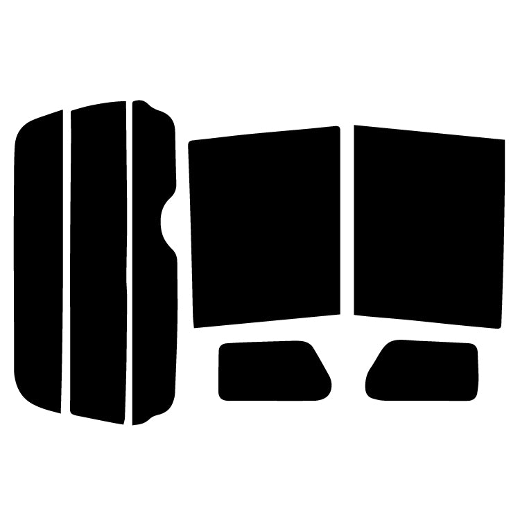 プラススモーク(原着ハードコートタイプ)  ホンダ    N-BOX (JF1/JF2)カット済みカーフィルム リアセット スモークフィルム 車検対応