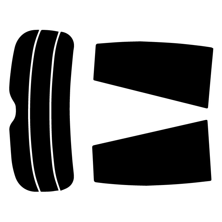 プラススモーク(原着ハードコートタイプ)  ホンダ   ヴェゼル(RU1/RU2/RU3/RU4)カット済みカーフィルム リアセット スモークフィルム 車検対応