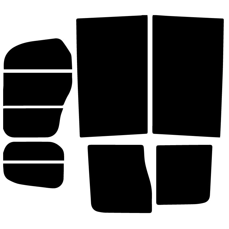 プラススモーク(原着ハードコートタイプ)  ホンダ   ステップワゴン スパーダ(RP1/RP2/RP3/RP4)カット済みカーフィルム リアセット スモークフィルム 車検対応