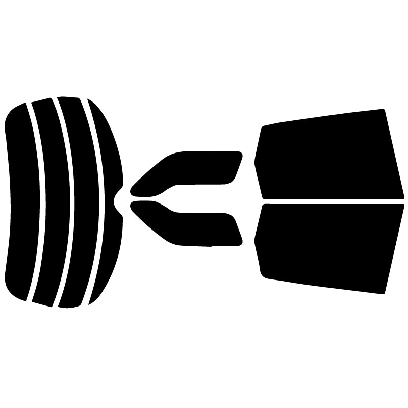 プラススモーク(原着ハードコートタイプ)  ホンダ  シャトル(GP7/GP8/GK8/GK9)カット済みカーフィルム リアセット スモークフィルム 車検対応