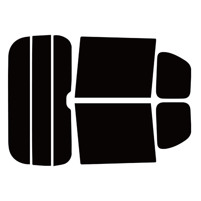 プラススモーク(原着ハードコートタイプ)  ホンダ    N-BOX(エヌボックス)(JF3/JF4)カット済みカーフィルム リアセット スモークフィルム 車検対応