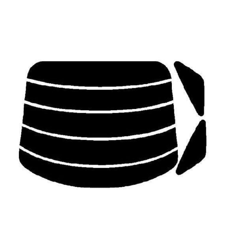 【ノーマルスモーク (ハードコートフィルム) 】 ミツビシ  GTO (Z15A・16A) カット済みカーフィルム リアセット スモークフィルム