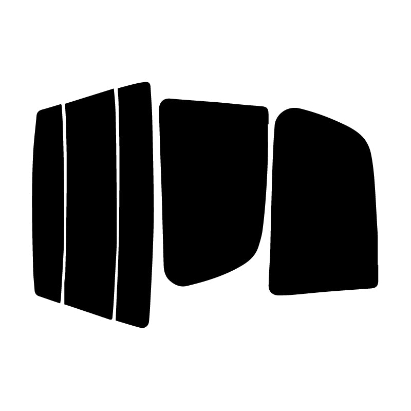 【ノーマルスモーク (ハードコートフィルム) 】 ミツビシ  ミニカ  3ドアハッチバック (H22A/H27A) カット済みカーフィルム リアセット スモークフィルム