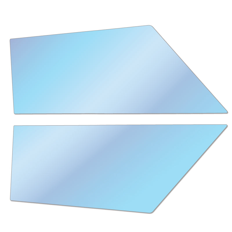 遮熱機能付 オーロラフィルム(ゴーストタイプ) 透過率81%  MINI (ミニ)  クーパー 3ドア R56 (R56 MF16/MF16S/ME14/MFJCW/SV16/SU16/SR16/SUJCW/JCWGP) カット済みカーフィルム フロントドアセット オーロラタイプ ゴーストタイプ(発色仕様) 断熱フィルム