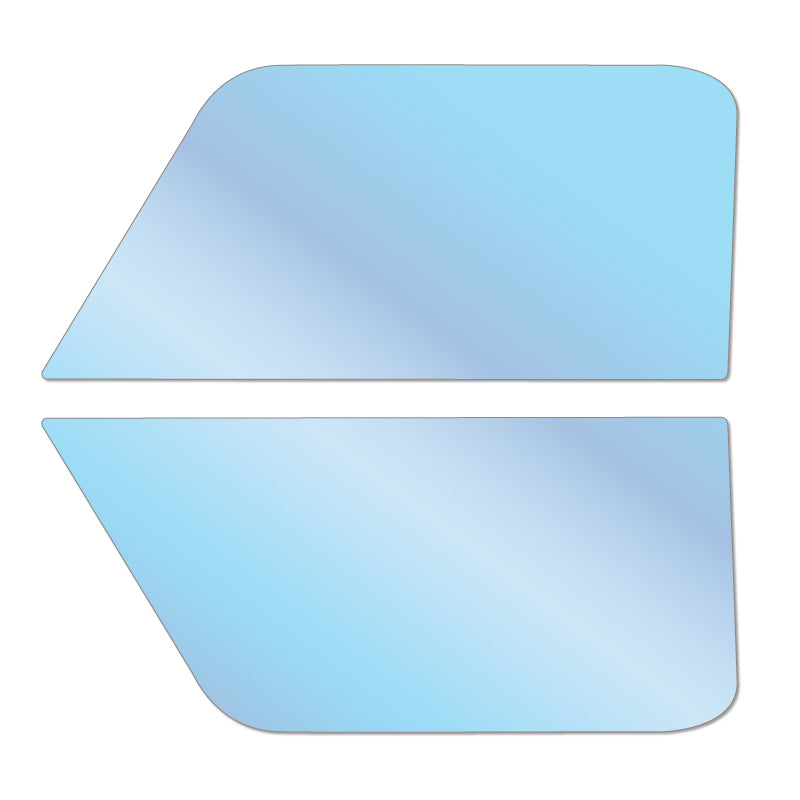 遮熱機能付 オーロラフィルム(ゴーストタイプ) 透過率81%  MINI (ミニ)  ローバー ミニ  (99X/99XA/99XA1/XL12/XL12T/XN12A) カット済みカーフィルム フロントドアセット オーロラタイプ ゴーストタイプ(発色仕様) 断熱フィルム