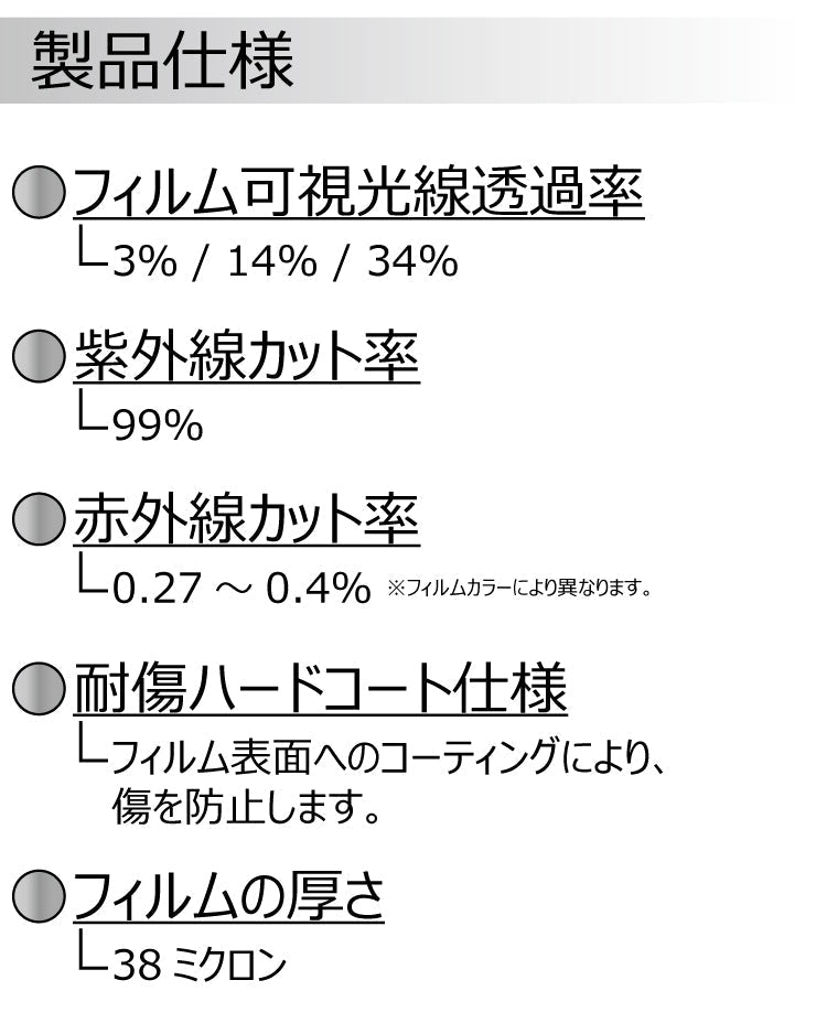 プラススモーク(原着ハードコートタイプ)  トヨタ   ポルテ  (NCP141・145 / NSP140)カット済みカーフィルム リアセット スモークフィルム 車検対応