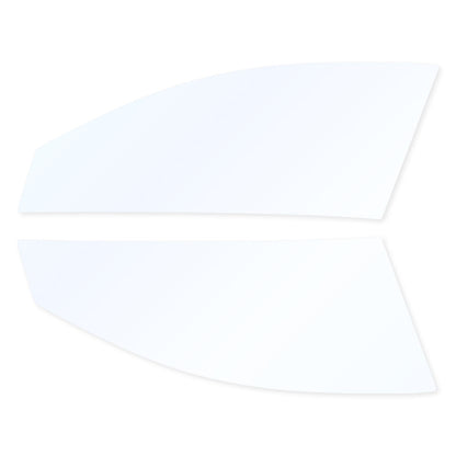 オーロラフィルム (アイスブルー91) 遮熱フィルム 透過率90.5% メルセデス Aクラス セダン (V177) カット済みカーフィルム フロントドアセット オーロラタイプ ゴーストタイプ ホログラフィック