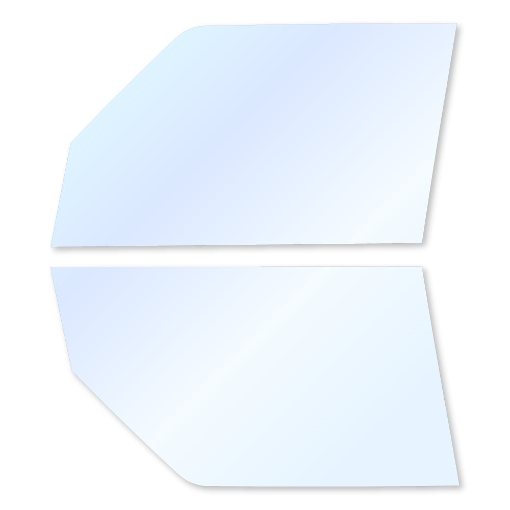 オーロラフィルム (アイスブルー91) 遮熱フィルム 透過率90.5%ランドローバー ディフェンダー110 (L663)カット済みカーフィルム フロントドアセット オーロラタイプ ゴーストタイプ ホログラフィック