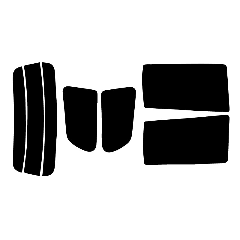 プラススモーク(原着ハードコートタイプ)  トヨタ  ウィッシュ  (ANE10G・11W/ZNE10G・14G)カット済みカーフィルム リアセット スモークフィルム 車検対応