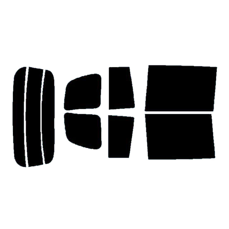 プラススモーク(原着ハードコートタイプ)  トヨタ  アイシス  (ANM10G・10W・15G・15W/ZNM10G・10W/ZGM10W・11W・15W・10G・11G・15G)カット済みカーフィルム リアセット スモークフィルム 車検対応