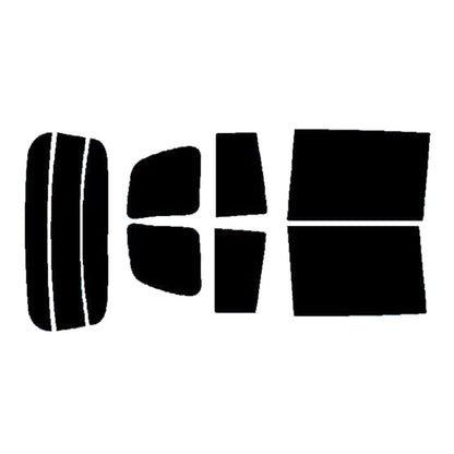 プラススモーク(原着ハードコートタイプ)  トヨタ  アイシス  (ANM10G・10W・15G・15W/ZNM10G・10W/ZGM10W・11W・15W・10G・11G・15G)カット済みカーフィルム リアセット スモークフィルム 車検対応