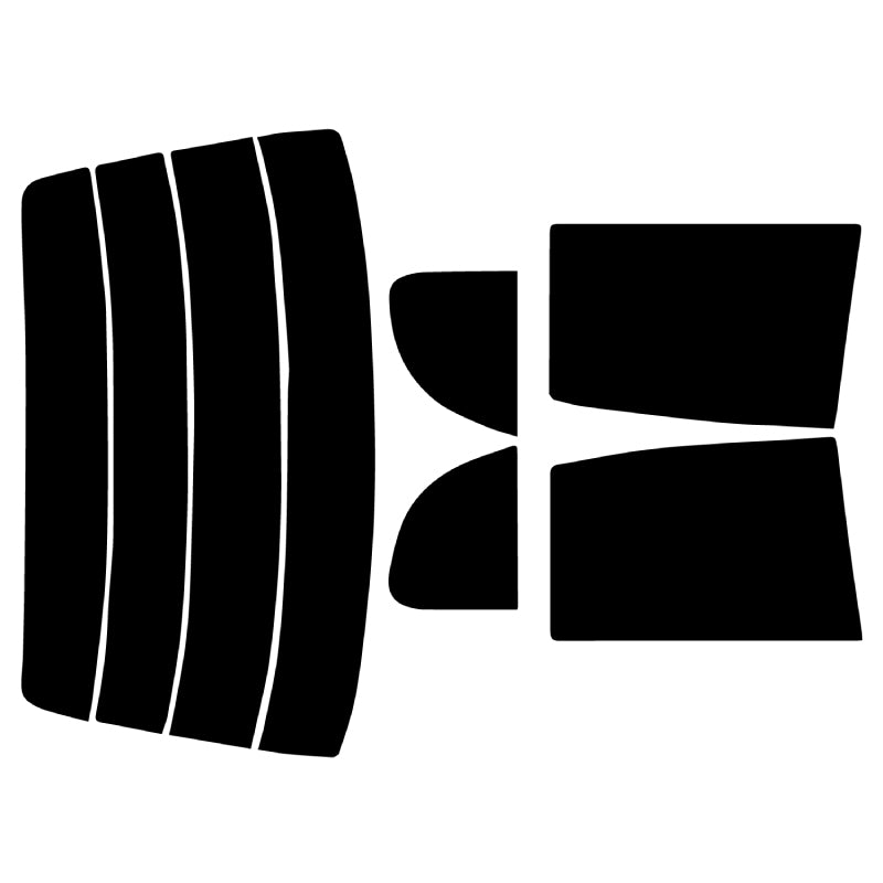 プラススモーク(原着ハードコートタイプ)  トヨタ アリスト (JZS147/UZS143)カット済みカーフィルム リアセット スモークフィルム 車検対応