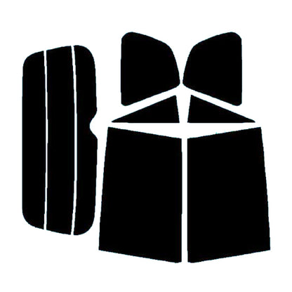 プラススモーク(原着ハードコートタイプ)  トヨタ  ヴァンガード  (GSA33W/ACA33W・38W)カット済みカーフィルム リアセット スモークフィルム 車検対応