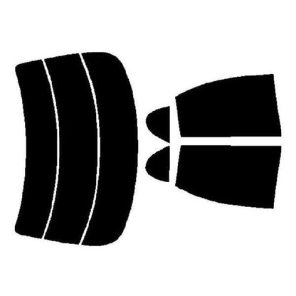 プラススモーク(原着ハードコートタイプ)  トヨタ   ウィンダム  (MCV30)カット済みカーフィルム リアセット スモークフィルム 車検対応