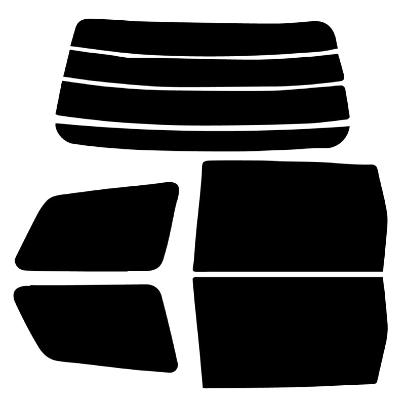 プラススモーク(原着ハードコートタイプ)  トヨタ   エスティマ  (MCR30W・40W/ACR30W・40W/AHR10W(ハイブリッド))カット済みカーフィルム リアセット スモークフィルム 車検対応