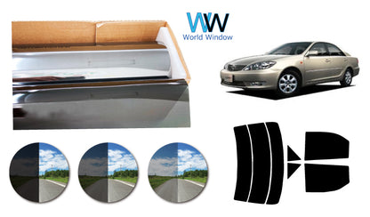 プラススモーク(原着ハードコートタイプ)  トヨタ  カムリ (ACV30・35)カット済みカーフィルム リアセット スモークフィルム 車検対応