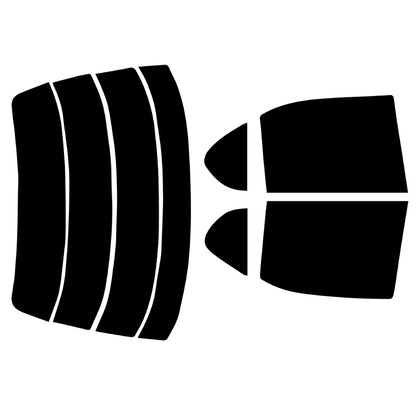 プラススモーク(原着ハードコートタイプ)  トヨタ  カムリ (SV40・41・42・43/CV40・43)カット済みカーフィルム リアセット スモークフィルム 車検対応