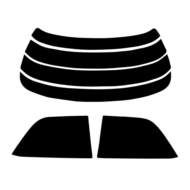 プラススモーク(原着ハードコートタイプ)  トヨタ   カリーナＥＤ   (ST180・181・182・183)カット済みカーフィルム リアセット スモークフィルム 車検対応