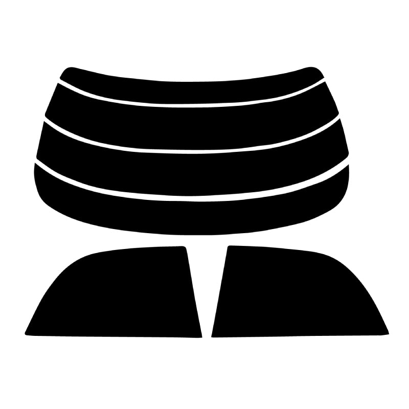 プラススモーク(原着ハードコートタイプ)  トヨタ   カリーナＥＤ (ST200・201・202・203・205)カット済みカーフィルム リアセット スモークフィルム 車検対応