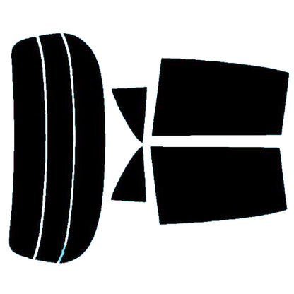 プラススモーク(原着ハードコートタイプ)  トヨタ  カローラランクス  (ZZE122・123・124/NZE121・124)カット済みカーフィルム リアセット スモークフィルム 車検対応