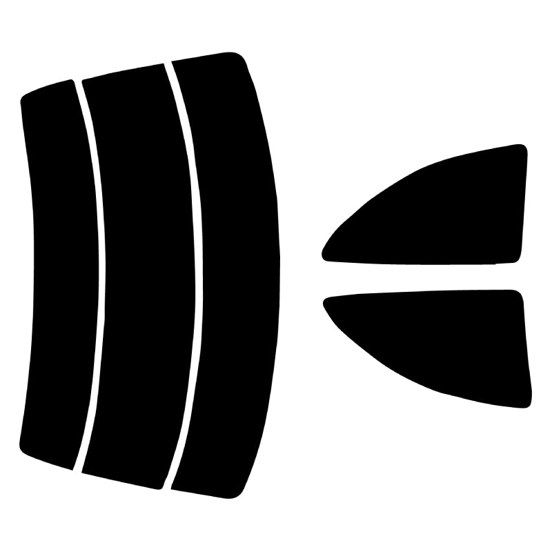 プラススモーク(原着ハードコートタイプ)  トヨタ   カローラレビン   (AE100・101)カット済みカーフィルム リアセット スモークフィルム 車検対応