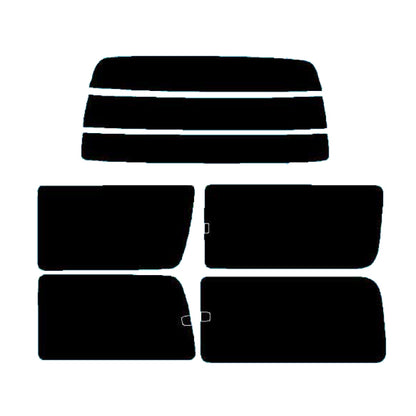 プラススモーク(原着ハードコートタイプ)  トヨタ  グランビア ４Ｄ前期  (RCH11W/KCH10W・12K/VCH10W・16W)カット済みカーフィルム リアセット スモークフィルム 車検対応