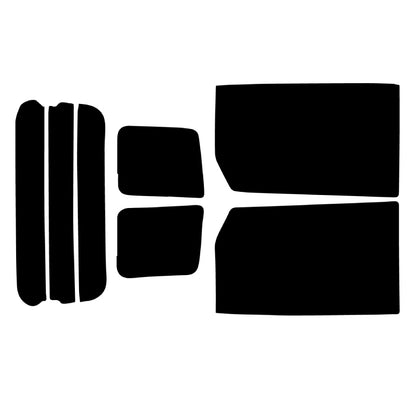 プラススモーク(原着ハードコートタイプ)  トヨタ　シエンタ  (NCP81・85)カット済みカーフィルム リアセット スモークフィルム 車検対応