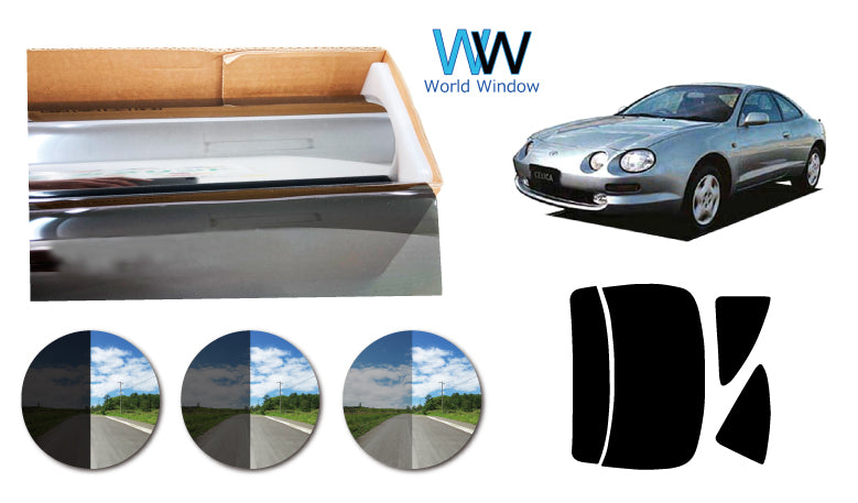 プラススモーク(原着ハードコートタイプ)  トヨタ   ウィンダム  (MCV20・21)カット済みカーフィルム リアセット スモークフィルム 車検対応