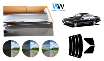 プラススモーク(原着ハードコートタイプ)  トヨタ   ソアラ　後期   (MZ20・21/GZ20)カット済みカーフィルム リアセット スモークフィルム 車検対応