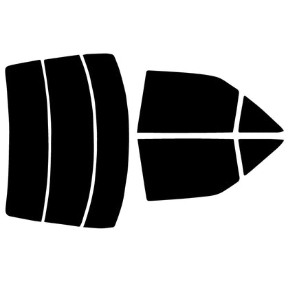 プラススモーク(原着ハードコートタイプ)  トヨタ   カムリハイブリッド   (AVV50)カット済みカーフィルム リアセット スモークフィルム 車検対応