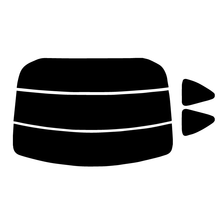 プラススモーク(原着ハードコートタイプ) トヨタ 86 (ハチロク) (ZN6)カット済みカーフィルム リアセット スモークフィルム 車検対応