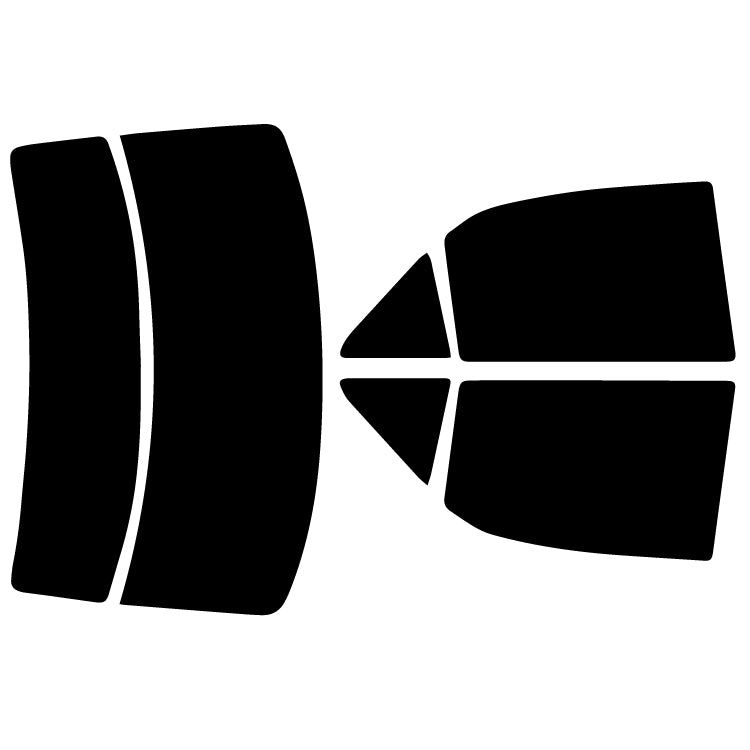 プラススモーク(原着ハードコートタイプ) トヨタ クラウン (AWS210 GRS － 210 / 211 / 214)カット済みカーフィルム  リアセット スモークフィルム 車検対応