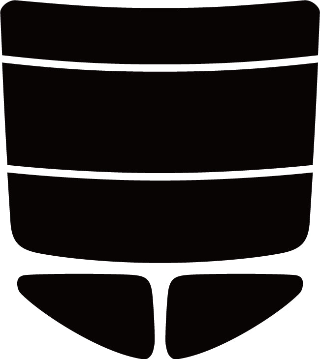 プラススモーク(原着ハードコートタイプ)  トヨタ   LC500 / LC500h ハイブリッド  (URZ100 / GWZ100) カット済みカーフィルム リアセット スモークフィルム 車検対応