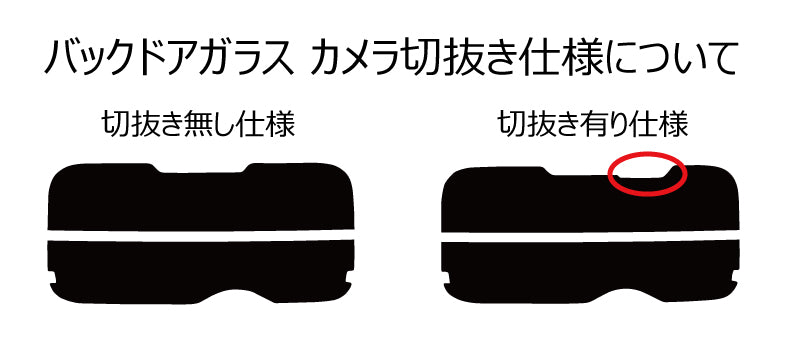 【ノーマルスモーク (ハードコートフィルム) 】 ニッサン ルークス (B44A / B45A / B47A / B48A) カット済みカーフィルム リアセット スモークフィルム