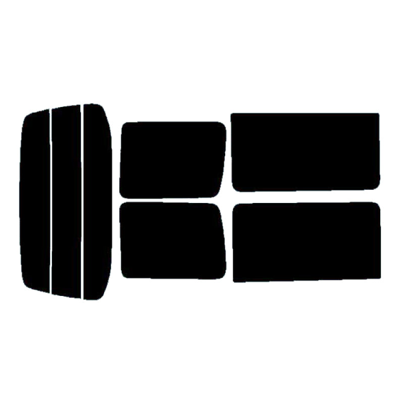 プラススモーク(原着ハードコートタイプ)   スバル   サンバー前期  (TV1/TV2/TW1/TW2) カット済みカーフィルム リアセット スモークフィルム 車検対応