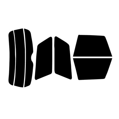 プラススモーク(原着ハードコートタイプ)   スバル レガシィワゴン  ( BP5・9・E) カット済みカーフィルム リアセット スモークフィルム 車検対応