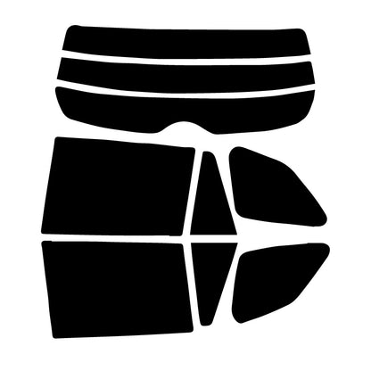 プラススモーク(原着ハードコートタイプ)   スバル レガシィワゴン  ( BR9/BRF) カット済みカーフィルム リアセット スモークフィルム 車検対応