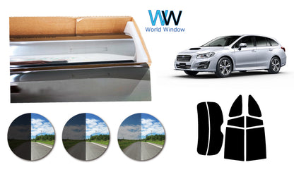 プラススモーク(原着ハードコートタイプ)   スバル  レヴォーグ (VMG/VM4) カット済みカーフィルム リアセット スモークフィルム 車検対応